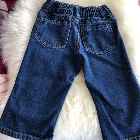 OshKosh B'gosh Bootcut Dark Wash Denim Jean 18M - Picture 4 of 5